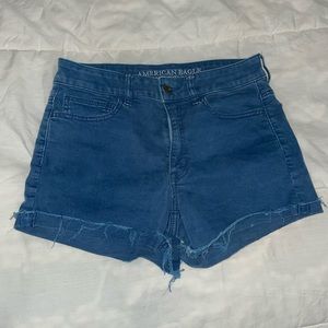 High rise shorts